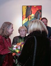 art place berlin - Eröffnung der Ausstellung - RUDOLF DRAHEIM - INNER LANDSCAPES