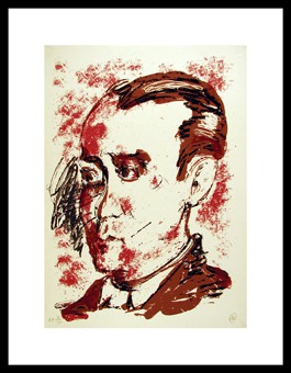 Portfolio Federico Garcia Lorca - Grafik von Lüpertz