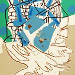 Grafische Mappe Federico Garcia Lorca - Ausstellung von art place berlin - Grafik von GORDILLO