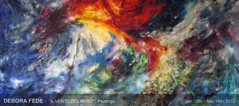 art place berlin - vergangene Ausstellung: DEBORA FEDE - Il Vento del Nord - Painting