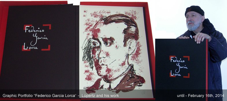 Graphic 	Portfolio Federico Garcia Lorca - Lüpertz